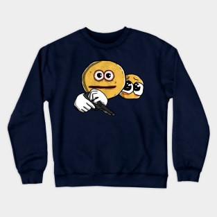 Vibe Check Emoji Meme Crewneck Sweatshirt